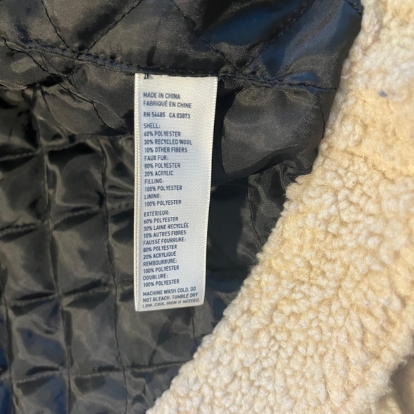 American Eagle Plaid Moto Jacket, Size L - Quilted Comfort, EUC - Picture 9 of 11